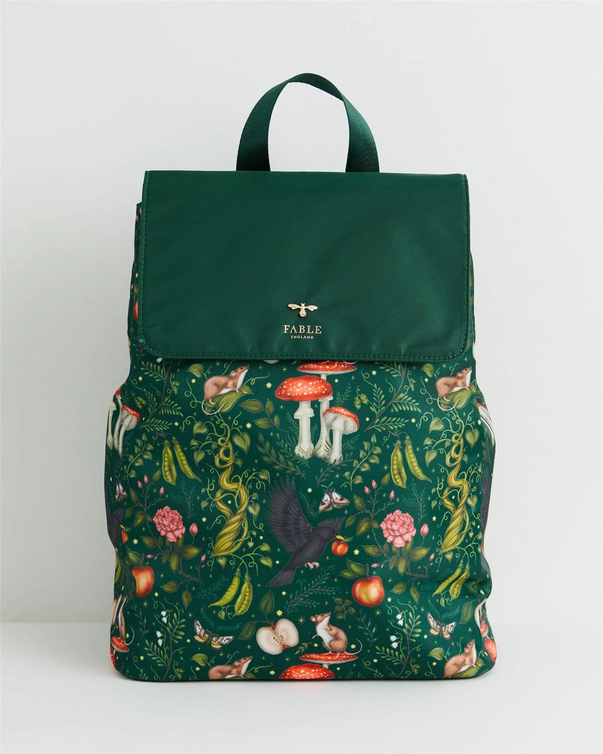 Fable England Catherine Rowe Into the Woods Backpack - Green