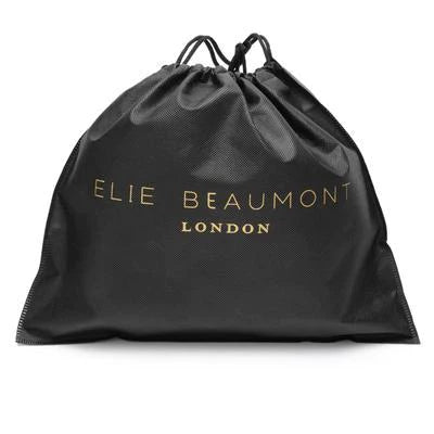 Elie Beaumont Cross Body Tassel Bag - Gold with two straps